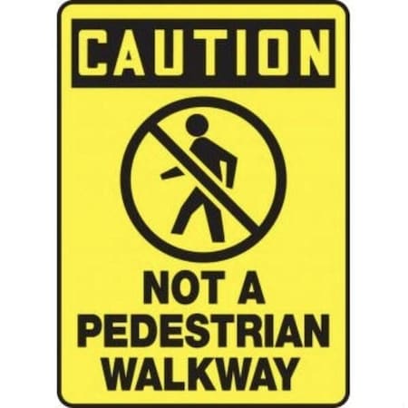 Accuform OSHA CAUTION Safety Sign MOVE ONLY MVHR632XL MVHR632XL